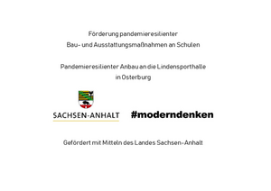 Pandemieresilienter Anbau an die Lindensporthalle in Osterburg